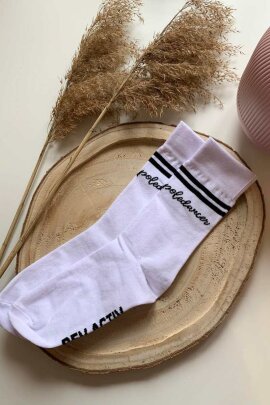REV ACTIV Calzini Poledancer - Bianco Nero