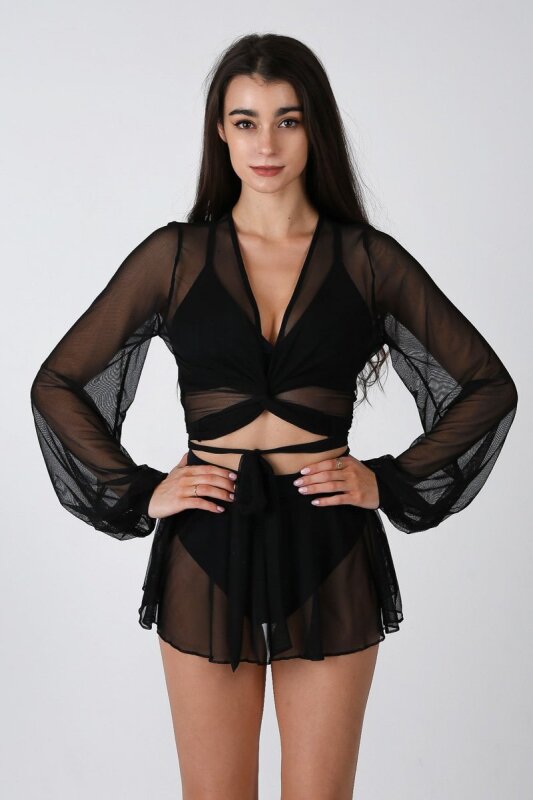 REV ACTIV With Pleasure Shorts Con Gonna - Nero XL