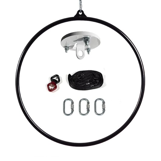 PoleSports Cerchio Aereo Ø 26,9 mm Set Completo "Starter"