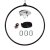 PoleSports Cerchio Aereo Ø 26,9 mm Set Completo "Starter"