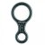 PoleSports Tessuto Aereo incl. Connettore Figure 8 e Moschettone