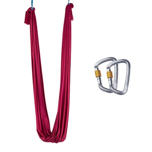 PoleSports Amaca di Yoga Aereo incl. Accessori di Sospensione