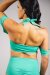 Off the Pole Top Esmeralda Aqua Verde XS