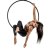 PoleSports Cerchio Aereo Sospensione a 1 punto Ø 26,9 mm - Nero B-Stock