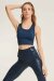 Paradise Chick Leggings Superhero Sticky Vita Alta Leopardato Denim Blu XL