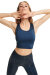 Paradise Chick Canotta Superhero Sticky Denim Blu