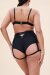 Lunalae Top Lily Nero M