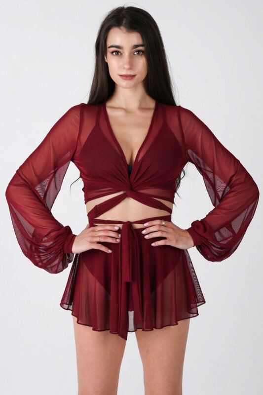 REV ACTIV With Pleasure Shorts Con Gonna - Vino