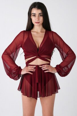 REV ACTIV With Pleasure Shorts Con Gonna - Vino