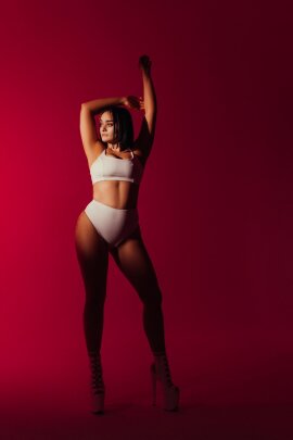 Pole Addict Top Bliss Bianco L