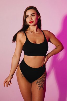 Pole Addict Top Bliss Nero M