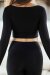 Dragonfly Top Corto Pavi Nero XS-S
