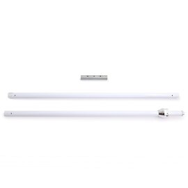 X-Pole X-Stage Lite Set Palo Verniciato a Polvere Bianco Diametro 45 mm