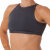PoleFit Top Corto Accollato XS Grigio