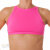 PoleFit Top Corto Accollato XS Rosa shocking