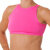 PoleFit Top Corto Accollato XS Rosa shocking