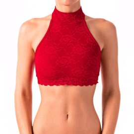 Dragonfly Top Lisette Pizzo Rosso L
