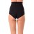 Dragonfly Betty Shorts a Vita Alta Tg. M Nero / Rosa Acceso