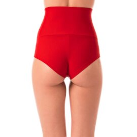 Dragonfly Betty Shorts a Vita Alta L Rosso