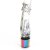Pleaser ADORE-1018RC Stivaletti con Plateau Cromato Trasparente Multicolore