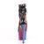 Pleaser ADORE-1018RC-02 Stivaletti con Plateau Similpelle Cromato Nero Multicolore