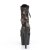 Pleaser ADORE-1020CM Stivaletti con Plateau Rete Mimetico Nero Marrone