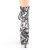 Pleaser ADORE-1020DP Stivaletti con Plateau Nero Bianco
