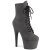 Pleaser ADORE-1020FS Stivaletti con Plateau Camoscio Sintetico Grigio