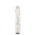 Pleaser ADORE-1020GDLG Stivaletti con Plateau Glitter Bianco