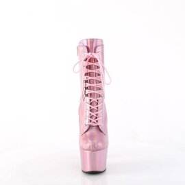 Pleaser ADORE-1020HG Stivaletti con Plateau Ologramma Rosa