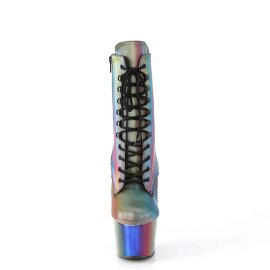 Pleaser ADORE-1020RC-REFL Stivaletti con Plateau Riflesso...