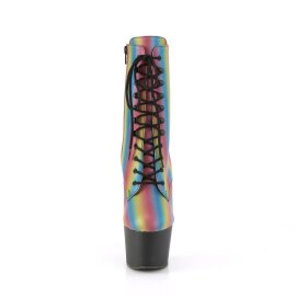 Pleaser ADORE-1020REFL-02 Stivaletti con Plateau Riflesso...