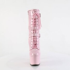 Pleaser ADORE-1043 Stivaletti con Plateau Vernice Rosa...