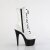 Pleaser ADORE-1046TT Stivaletti con Plateau Vernice Bianco