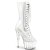 Pleaser ADORE-1050C Stivaletti con Plateau Trasparente