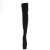Pleaser ADORE-3008 Stivali Sopra Il Ginocchio Con Plateau Camoscio Sintetico Nero