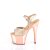 Pleaser ADORE-709HM Sandali con Plateau Ologramma Cromato Dorato Rosa