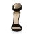 Pleaser AMUSE-10 Sandali con Plateau Velluto Nero