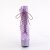 Pleaser BEJEWELED-1020-7 Stivaletti con Plateau Ologramma Strass Viola