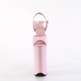Pleaser BEYOND-009 Sandali con Plateau Vernice Rosa Chiaro
