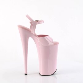 Pleaser BEYOND-009 Sandali con Plateau Vernice Rosa Chiaro