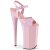 Pleaser BEYOND-009 Sandali con Plateau Vernice Rosa Chiaro