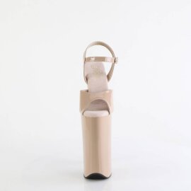 Pleaser BEYOND-009 Sandali con Plateau Vernice Beige
