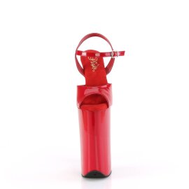 Pleaser BEYOND-009 Sandali con Plateau Vernice Rosso