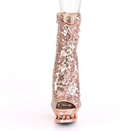 Pleaser BLONDIE-R-1008 Stivaletti con Plateau Paillettes...