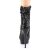 Pleaser BLONDIE-R-1009 Stivaletti con Plateau Paillettes Nero