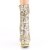 Pleaser BLONDIE-R-1009 Stivaletti con Plateau Paillettes Dorato