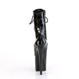 Pleaser ENCHANT-1040Stivali con Plateau Vernice Nero