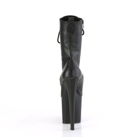 Pleaser ENCHANT-1040Stivali con Plateau Similpelle Nero