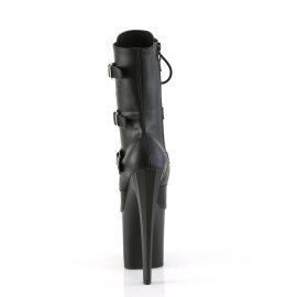 Pleaser ENCHANT-1043Stivali con Plateau Similpelle Nero